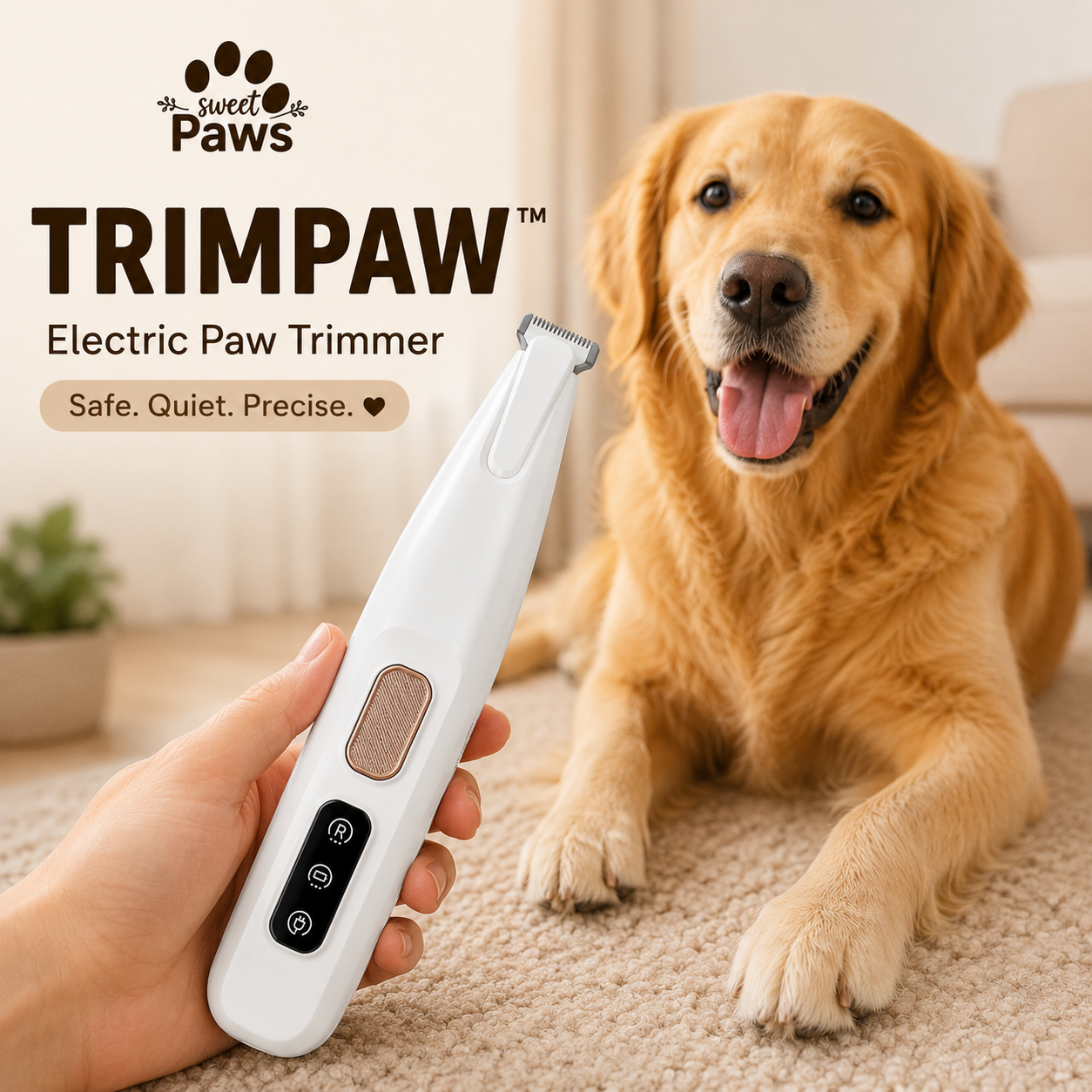 TrimPaw™ – Electric Paw Trimmer