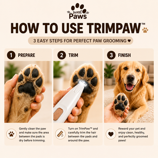 TrimPaw™ – Recortador de patas eléctrico